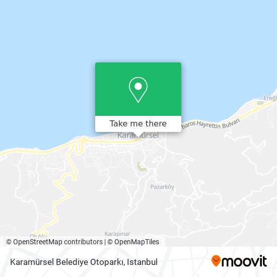 Karamürsel Belediye Otoparkı map