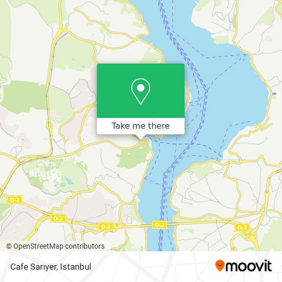 Cafe Sarıyer map