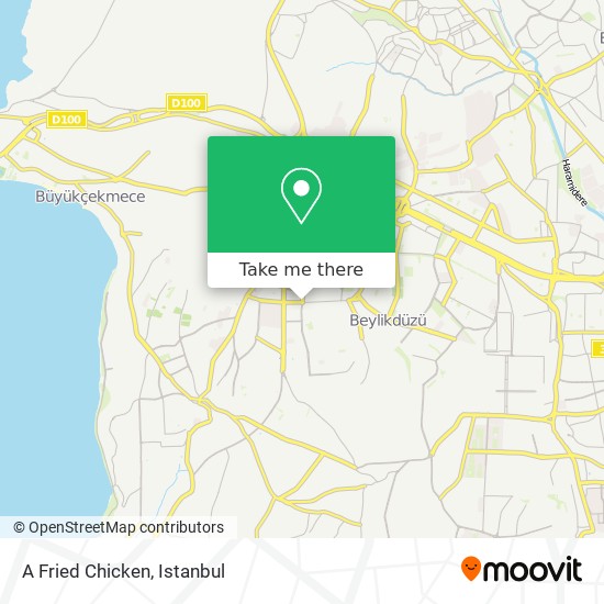 A Fried Chicken map