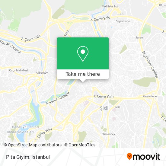 Pita Giyim map