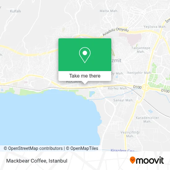Mackbear Coffee map
