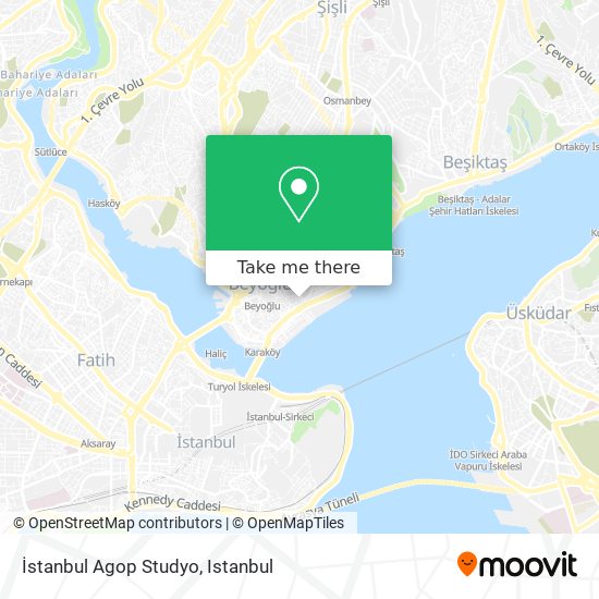 İstanbul Agop Studyo map