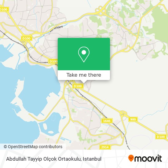 Abdullah Tayyip Olçok Ortaokulu map