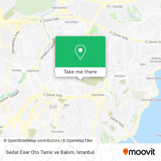 Sedat Eser Oto Tamir ve Bakım map