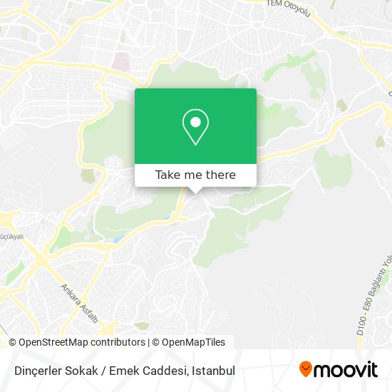 Dinçerler Sokak / Emek Caddesi map