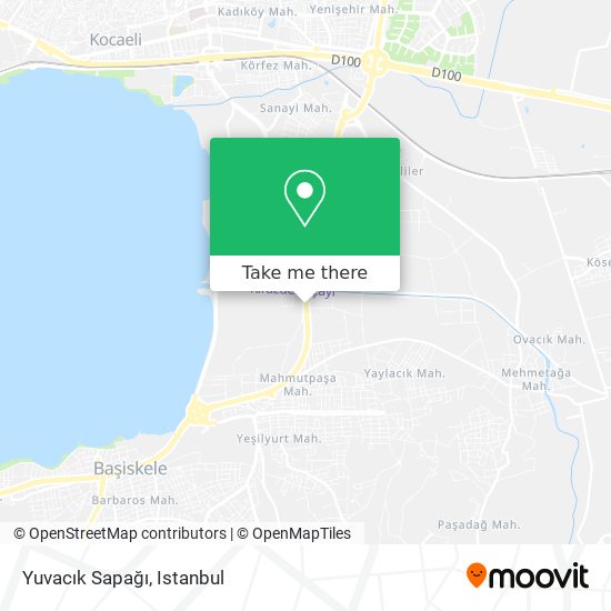 Yuvacık Sapağı map