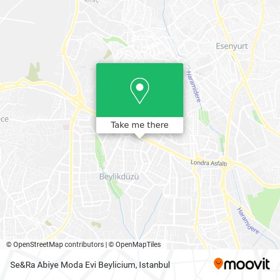 Se&Ra Abiye Moda Evi Beylicium map