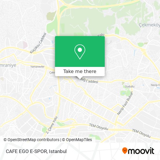 CAFE EGO E-SPOR map