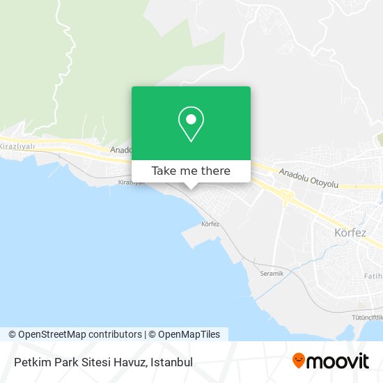 Petkim Park Sitesi Havuz map