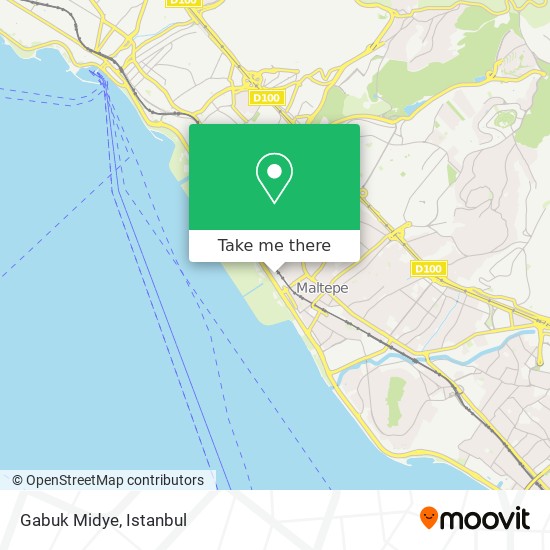 Gabuk Midye map