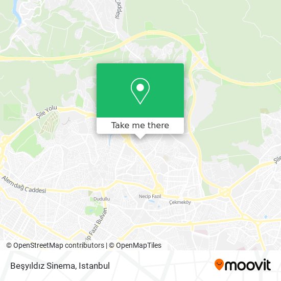 Beşyıldız Sinema map