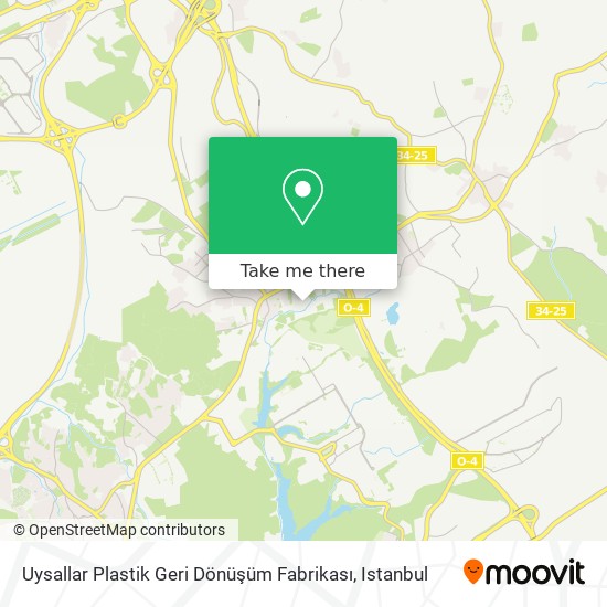 Uysallar Plastik Geri Dönüşüm Fabrikası map