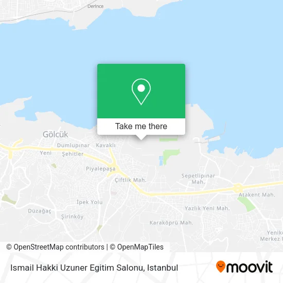Ismail Hakki Uzuner Egitim Salonu map