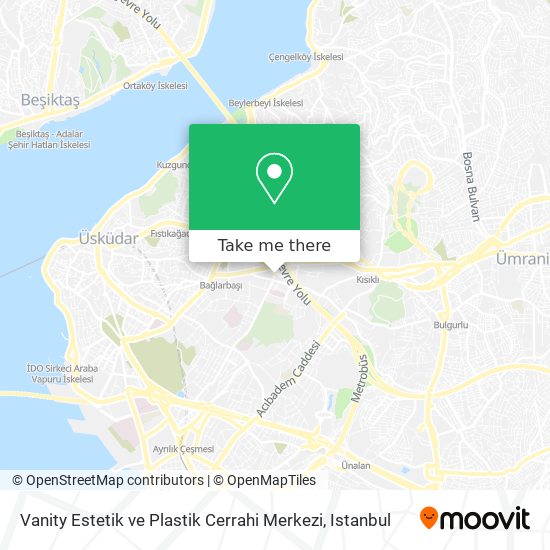 Vanity Estetik ve Plastik Cerrahi Merkezi map