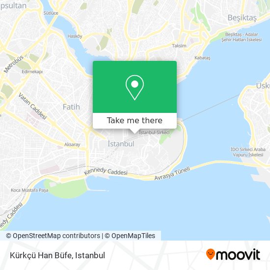Kürkçü Han Büfe map