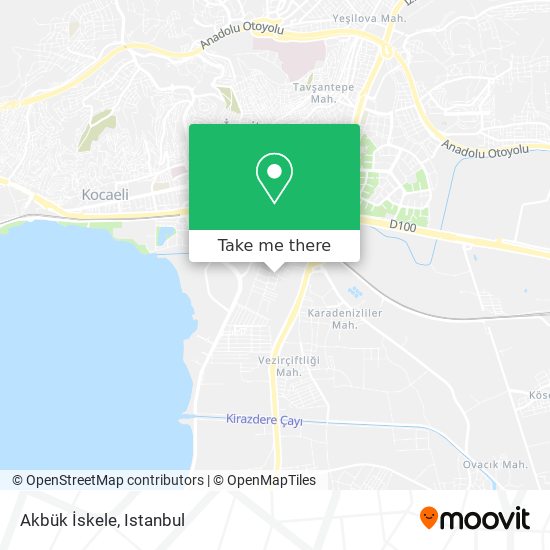 Akbük İskele map