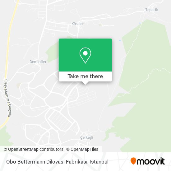 Obo Bettermann Dilovası Fabrikası map