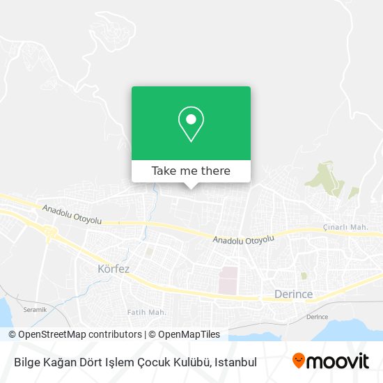 Bilge Kağan Dört Işlem Çocuk Kulübü map