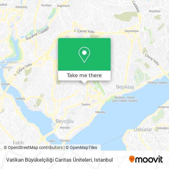 Vatikan Büyükelçiliği Caritas Üniteleri map