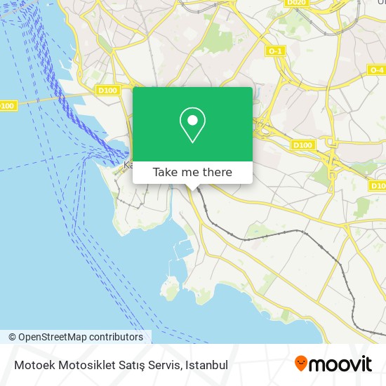 Motoek Motosiklet Satış Servis map