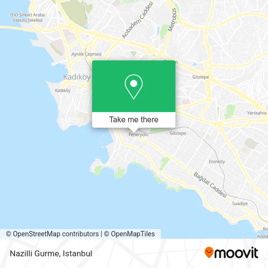 Nazilli Gurme map