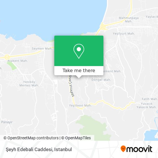 Şeyh Edebali Caddesi map