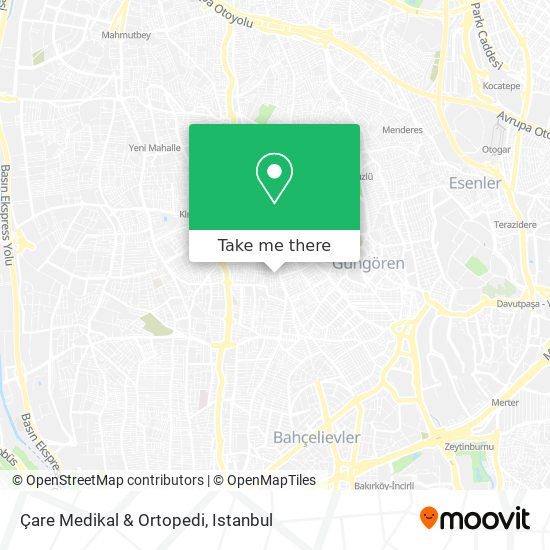 Çare Medikal & Ortopedi map