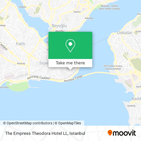 The Empress Theodora Hotel LL map