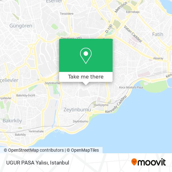 UGUR  PASA Yalısı map