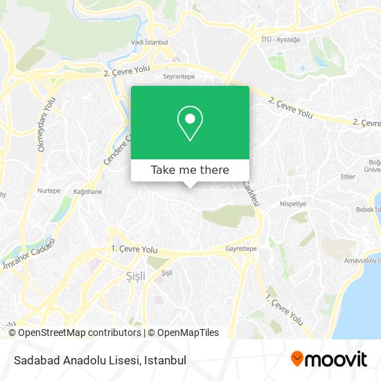 Sadabad Anadolu Lisesi map