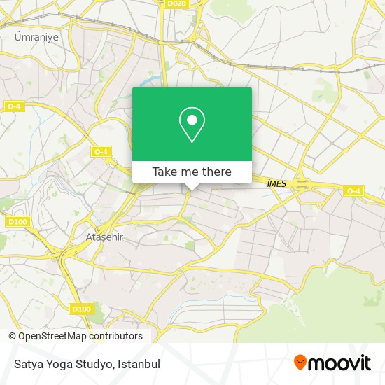 Satya Yoga Studyo map