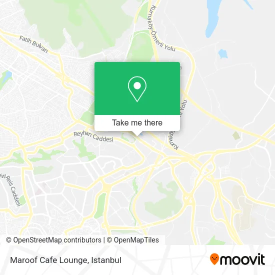 Maroof Cafe Lounge map