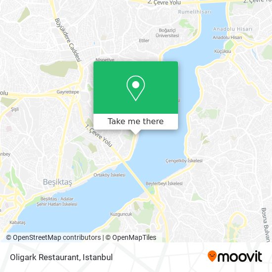 Oligark Restaurant map