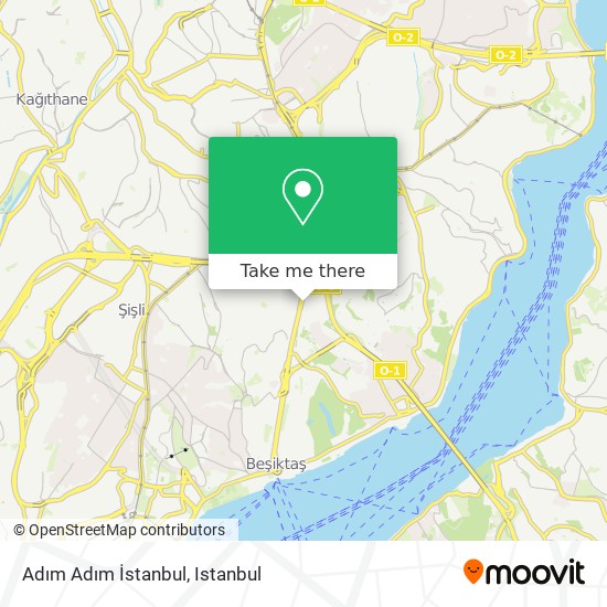 Adım Adım İstanbul map