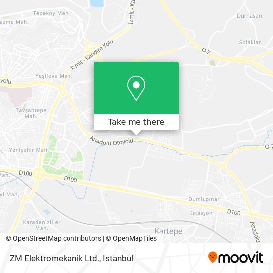 ZM Elektromekanik Ltd. map