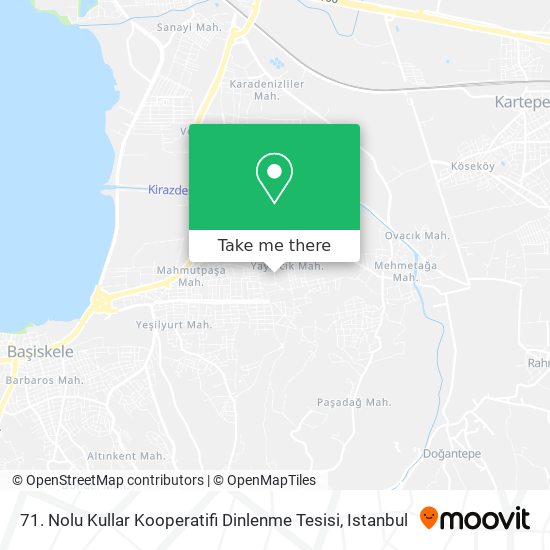 71. Nolu Kullar Kooperatifi Dinlenme Tesisi map