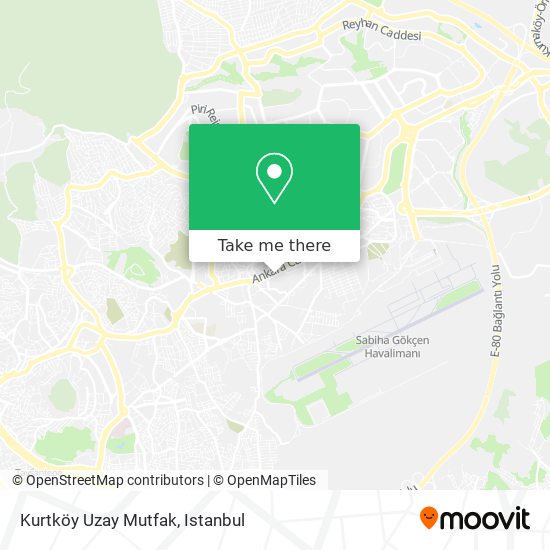 Kurtköy Uzay Mutfak map