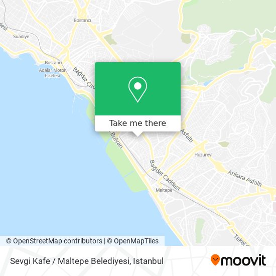 Sevgi Kafe / Maltepe Belediyesi map