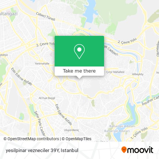 yesilpinar vezneciler 39Y map