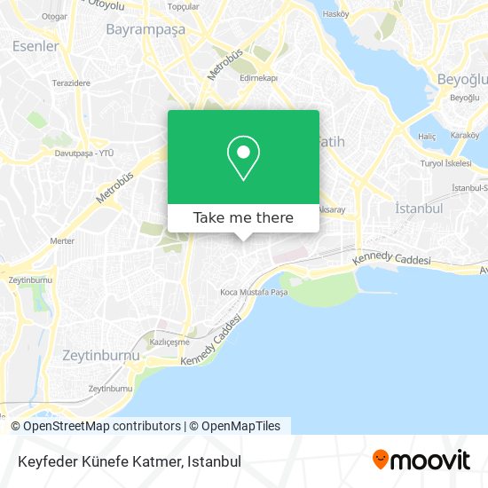 Keyfeder Künefe Katmer map