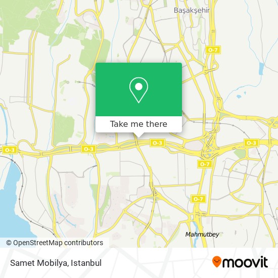 Samet Mobilya map