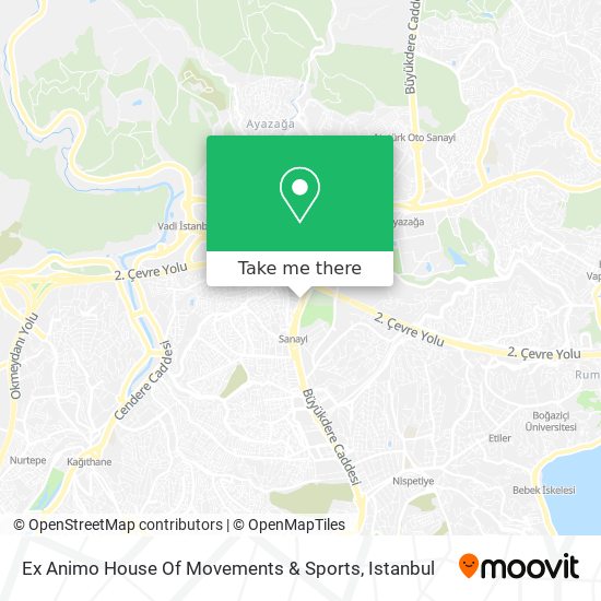 Ex Animo House Of Movements & Sports map