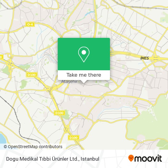 Dogu Medikal Tıbbi Ürünler Ltd. map