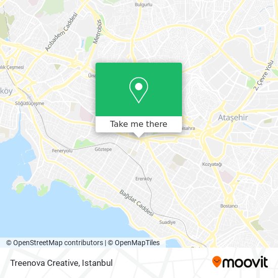 Treenova Creative map