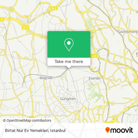 Birtat Nur Ev Yemekleri map