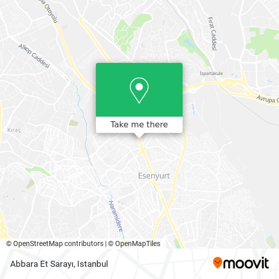Abbara Et Sarayı map