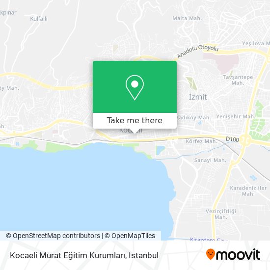 Kocaeli Murat Eğitim Kurumları map