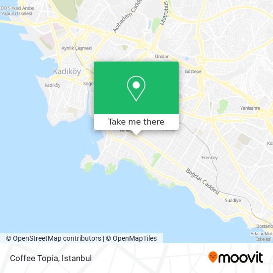 Coffee Topia map