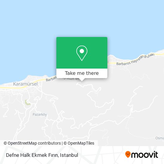 Defne Halk Ekmek Fırın map