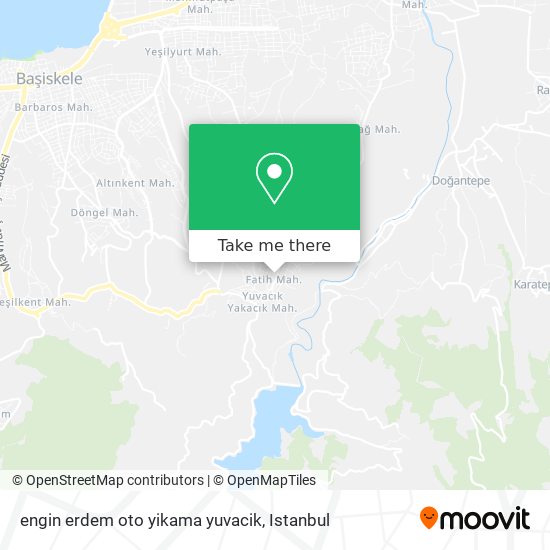 engin erdem oto yikama yuvacik map